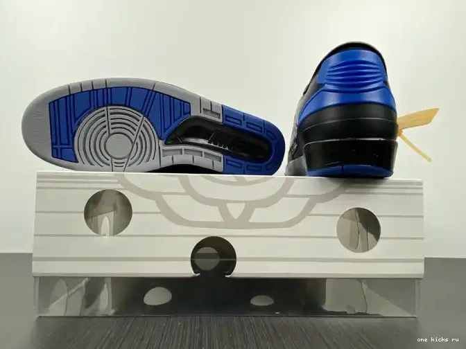 Rep Onekick Off-White 2 Jordan DJ4375-004 Low Black Retro Blue SP 0428